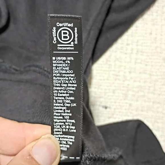 NWT Athleta Black Well Rested Rib Sleep Tank Women's Size XL Soft Modal - Picture 9 of 10